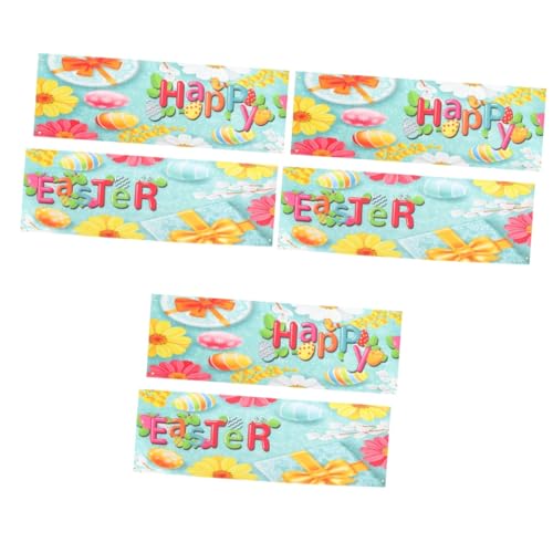 3 Pz Banner Di Pasqua Bandiera Della Carota Di Del Cortile Di Decorazioni Esterne Ghirlanda Di Coniglietti Pasquali 100d Allaperto Artigianato