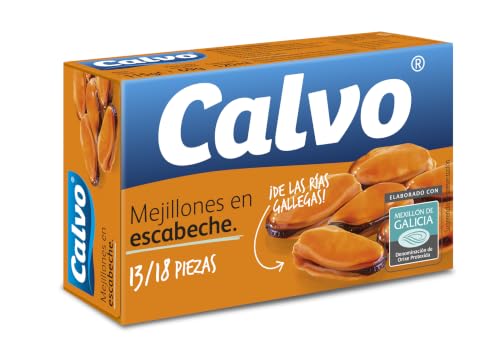 Calvo Mejillones en Escabeche 13/18 uds 115g DOP