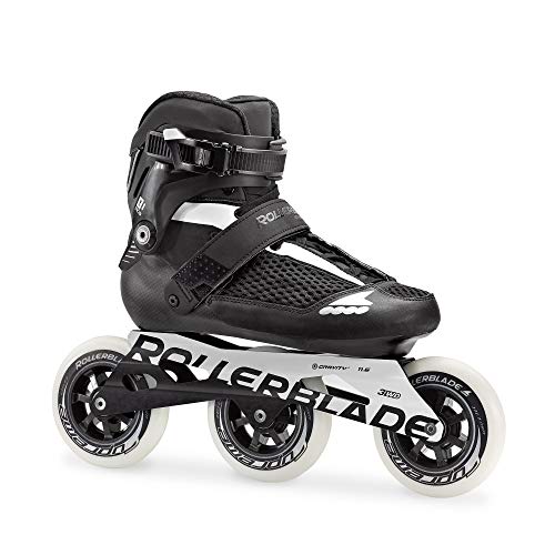 Rollerblade Patines Endurace 110, Adultos Unisex, Negro Blanco, 43 Rollerblade Patines Endurace 110, Adultos Unisex, Negro Blanco, 43
