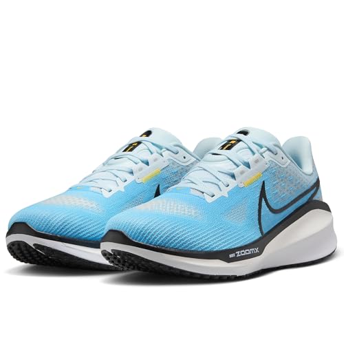 Image of Men's Nike Vomero 17 in Black /Volt-LT Smoke Grey-White