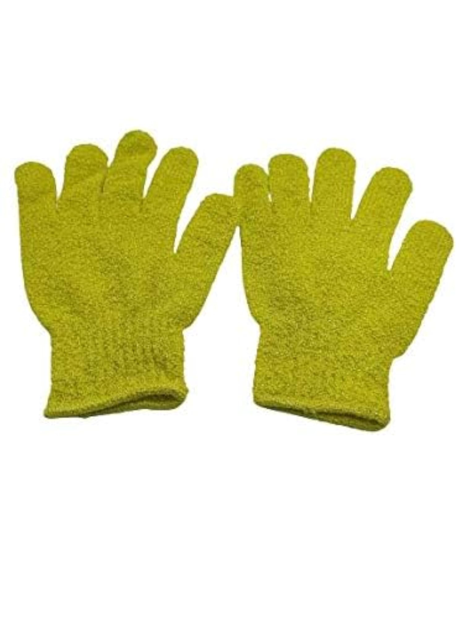 Exfoliating Dual Texture Bath Gloves, 1 Pair