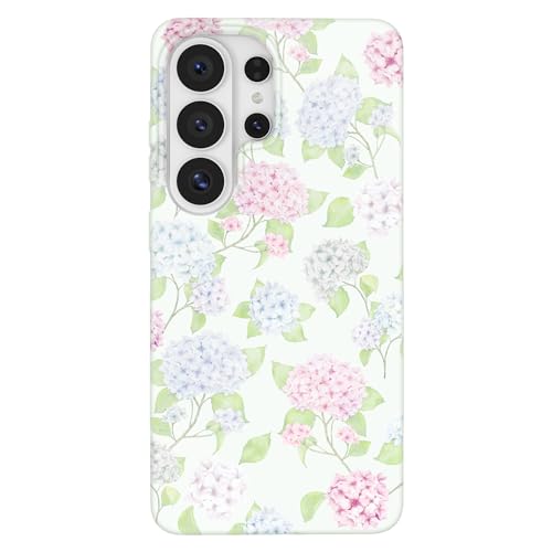 Coque Samsung S26 Ultra Velvet Caviar Hortensia Floral Magnétique