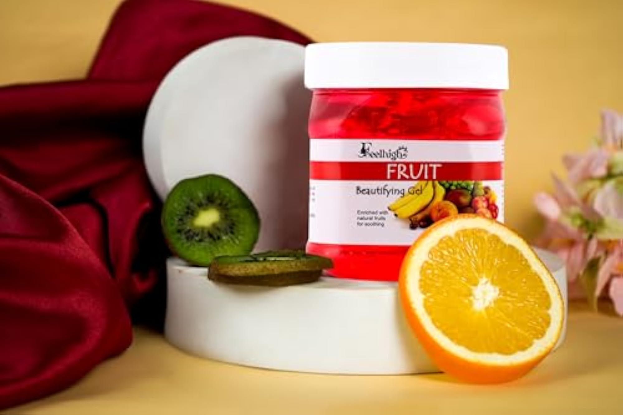 Combo Fruit Face Gel & Foot Spa Cream Pack of 2