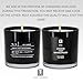 Lulu Candles | Jasmine, Oud & Sandalwood | Luxury Scented Soy Jar Candle | Hand Poured in The USA | Highly Scented & Long Lasting (9 Oz.)
