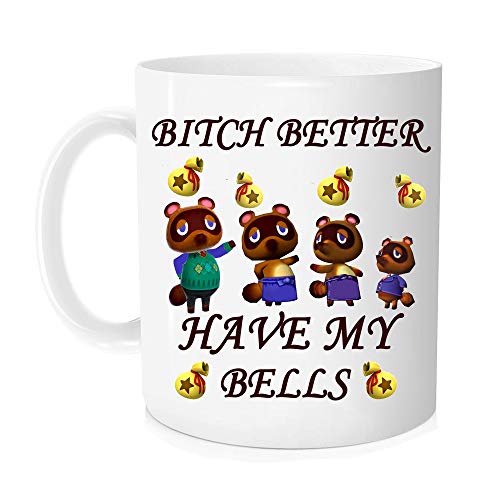 Funny Animal Crossing Mug - His & Hers, Romantic Anniversary Couple Mug - 11 oz