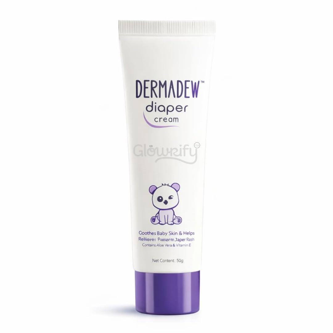 DERMÂDEW Baby Care Diaper Cream 50g (Pack of 1) | Zinc Oxide Barrier Protection | Soothes Diaper Rash & Redness | Moisturizing Baby Skin Care Cream for Daily Use-image-47