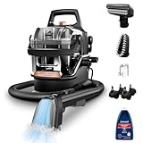 BISSELL® SpotClean® HydroSteam™ | 1000W Portable Spot Cleaner | Lift the toughest stains with HydroSteam™ Technology | Easy Self Cleaning Tool | Clean Carpets, Upholstery & Car | 3689E | Black/Copper