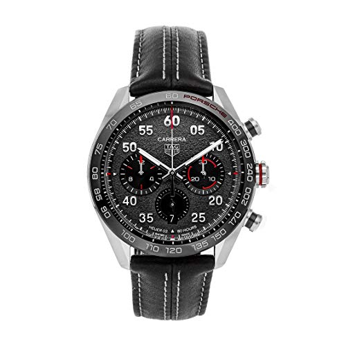 TAG Heuer Carrera Porsche Chronograph Automatic Grey Dial Men's Watch CBN2A1F-FC6492