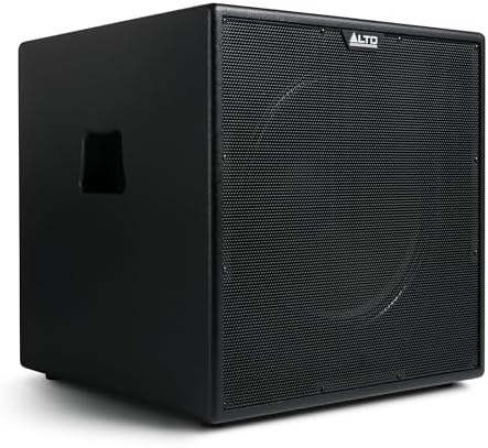 ALTO TX18S 900W 18" Subwoofer, DSP-Enhanced Powered PA Speaker with 3" Voice Coil, Superior Bass, Easy Setup