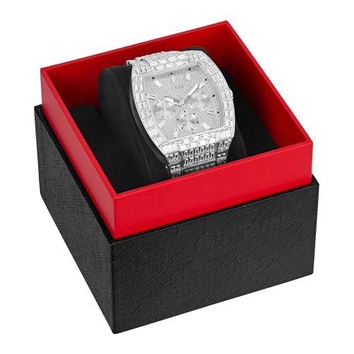 Image of Guess Men's GW0G Series| Analog Trend Watch| Polycarbonate Case| Silicone Bracelet | 50M Water Resistance