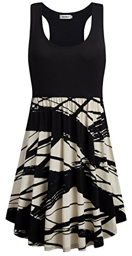 Classy Work Dresses for Summer,A Line Vintage Woman Midi Dress for Business Elegant Flowy Formal Shirt Dress for Ladies Beach Spaghetti Strap Tank Dress Back to School XL Black Beige