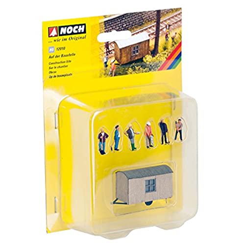 Noch 12010 Construction Site Scene H0 Scale Model Kit