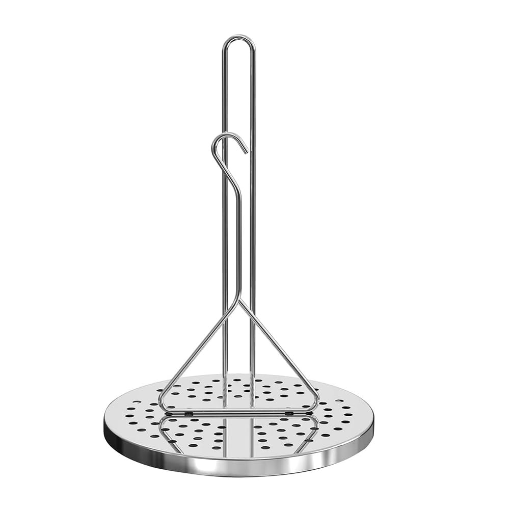 Hndhbfgrt Detachable Vertical Roasting Rack for 304 Stainless Steel Deep Pot Turkey Roasting and Frying Kit