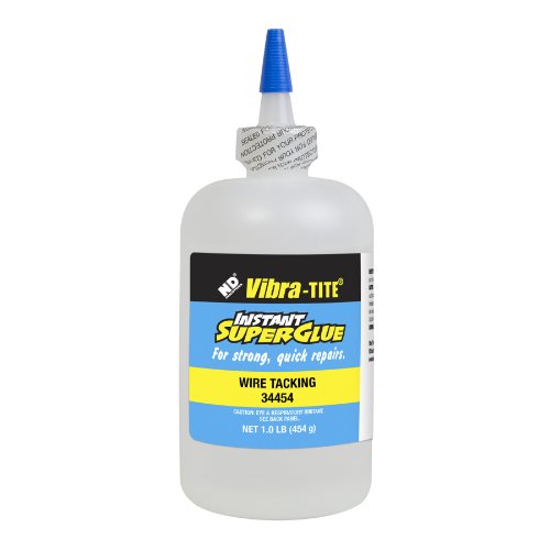 Vibra-TITE 344 General Purpose Instant Superglue: Wire Tacking - 1 lb bottle