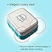 Bizz Travel Bento Box Set Lunch Boxes with Utensils, Removable Microwaveable, Dishwasher Safe Tray (2-Pack) Lunchbox Portable Portion Control Meal Prep Containers, Reusable, BPA Free for Kids Adults