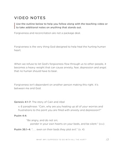 Forgiving What You Can't Forget Bible Study Guide plus Streaming Video: Discover How to Move On, Make Peace with Painful Memories, and Create a Life That's Beautiful Again - Image 6