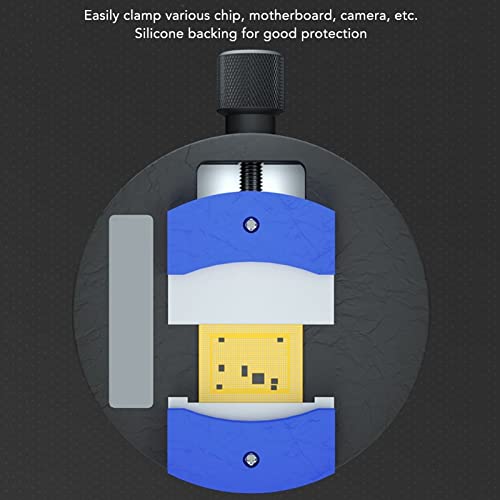 Mini clip y soporte de reparación para motherboard para CPU IC y sujeción de chips con rotación de 360 grados y carrera de 32 mm miniatura 7