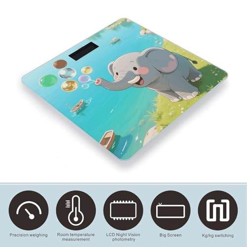 Báscula Digital de Baño Precisa con Capacidad 400 lb miniatura 3