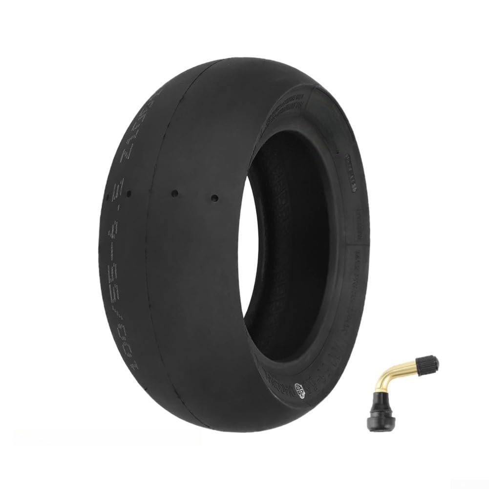 Pneumatico senza camera d'aria ad alte prestazioni 100/55-6,5 per Dualtron Ultra e Kaabo per Wolf, ruota per scooter elettrico con robusta resistenza all'usura, nero (B nero)