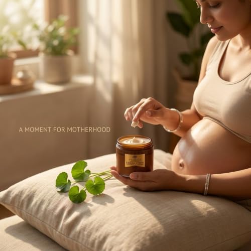 Image of Stretch Mark Cream for Pregnancy Kikkisa Lepam 100g pack of 3 | Ayurvedic, For Pregnancy & Postpartum, Skin Nourishing Hydration Formula, For Belly, Hips & Thighs, For Women