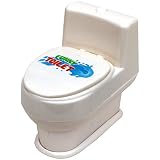 Spritztoilette spritzende Toilette Scherzartikel WC Partygag Geschenk gegen Neugier Spritzpistole Wasserspritze