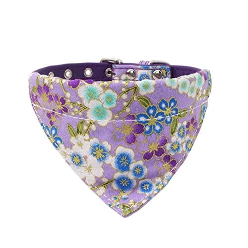 TAPIVA Pet Collar with Triangle Scarf for Dogs (Large)