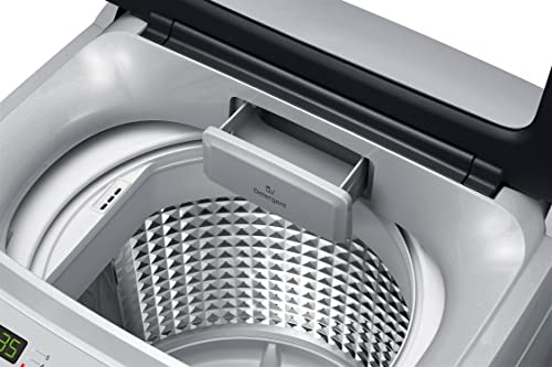Upgrade Your Laundry Experience with the Samsung 7 kg Top Loading Washing Machine - Fully-Automatic, Diamond Drum, and Stylish Imperial Silver Design Included!