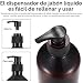 Imagen de 6 Piezas Botellas Dispensadoras de Jabón de Bombas