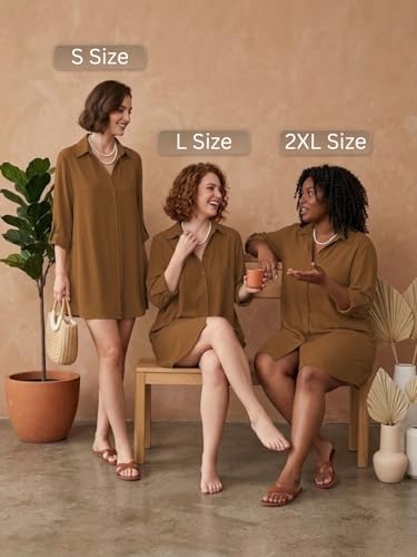 Image of Leriya Fashion Mini Dress for Women | One Piece Dresses for Womens |Mini Dresses Rayon for Women Stylish |Summer Casual Outfit Wear Events, Date & Evening Look |Tunic Shirts for Women