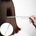 Metal Rat Tail Comb Stainless Steel Hair Combs Flat Top Fine Cutting Comb Teasing Pin Tail Barber Comb with Parting Tip, Rat Tail Comb with Metal Pick for Hair Stylist Women Men