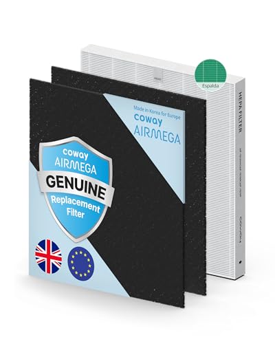 Coway Juego de filtros para purificador AP-1512HH Mighty, AP-1512HHS y AP-1518R Airmega200M