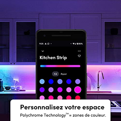 Bande lumineuse LED LIFX Lightstrip 1 m connectée Wi-Fi - Geekodrome: Boutique d'accessoires geek LIFX Beam LED Light Kit Image 2