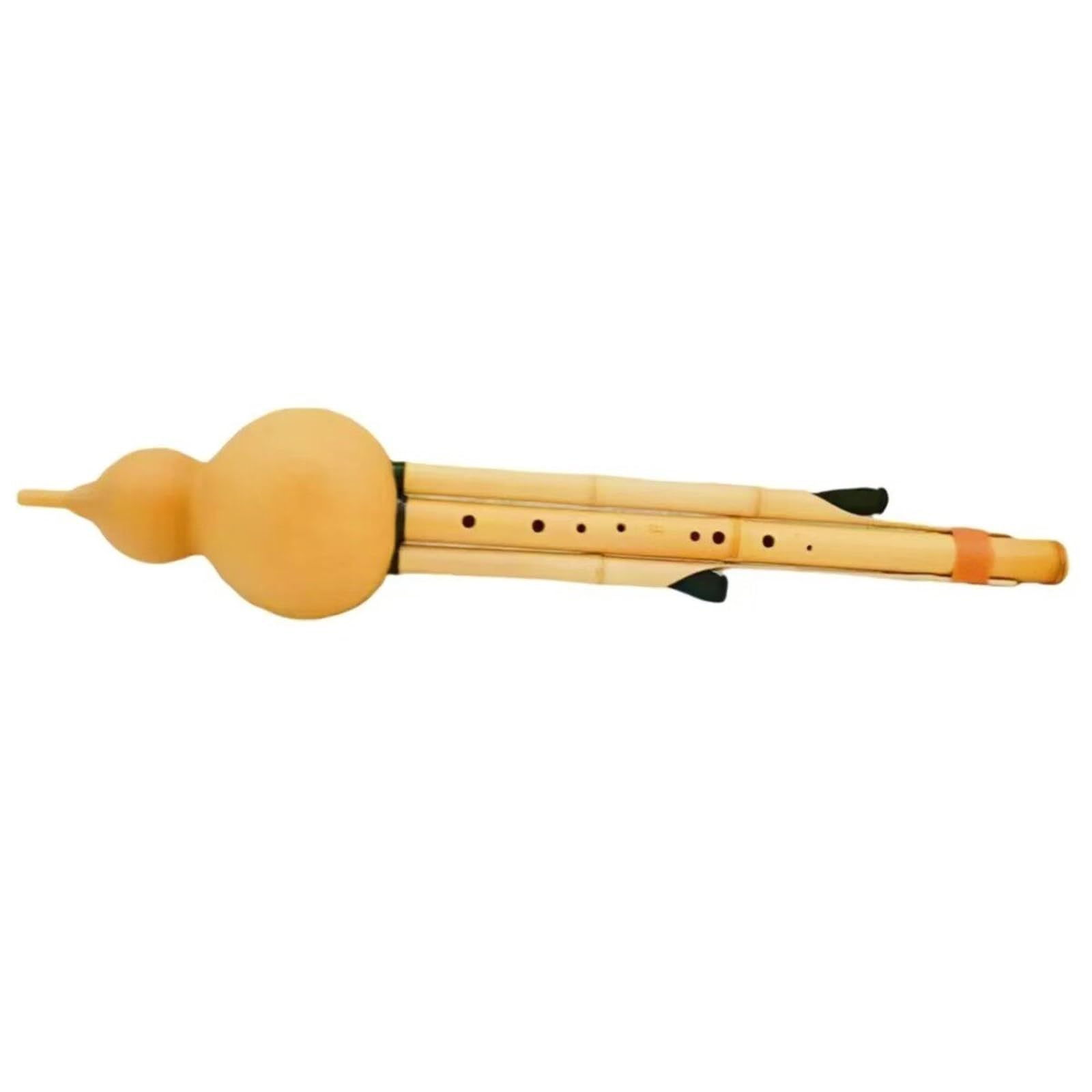 Hulusi Flute Bb Major I GF Profesjonalne Wykonanie Dla Dorosłych Dziewięciootworowych Instrumentów Muzycznych Hulusi(F major)