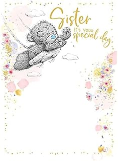 Me To You Bear Sister Birthday Card