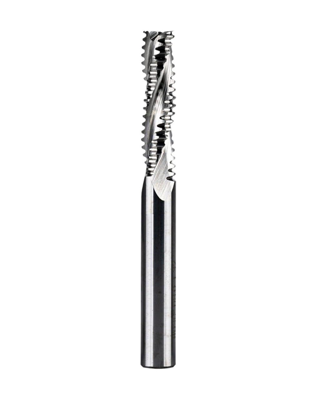 1 szt. frez frezarski CNC z węglika spiekanego 3 ostrzami i trzonkiem 4 mm-12 mm do frezowania rowków w drewnie, wytrzymały gruboziarnisty(WU3C-D12.0-L55)