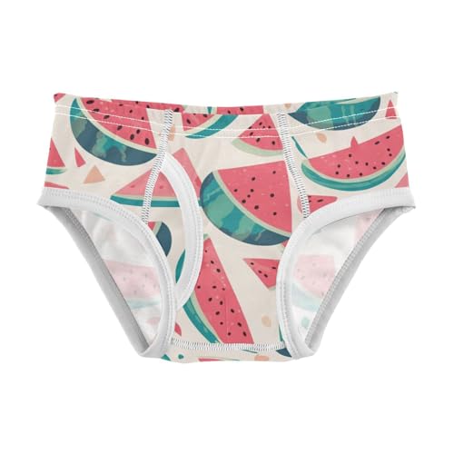 KLL Watermelon Pattern Toddler Boys' Cotton Briefs Breathable Children Undies