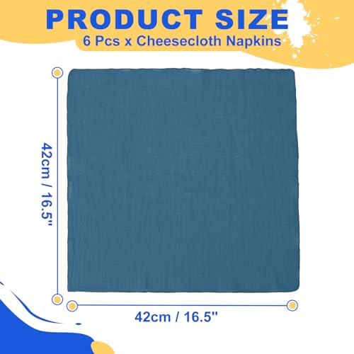 Servilletas de Tela de Algodón 42x42 cm Pack 6 Uds miniatura 2