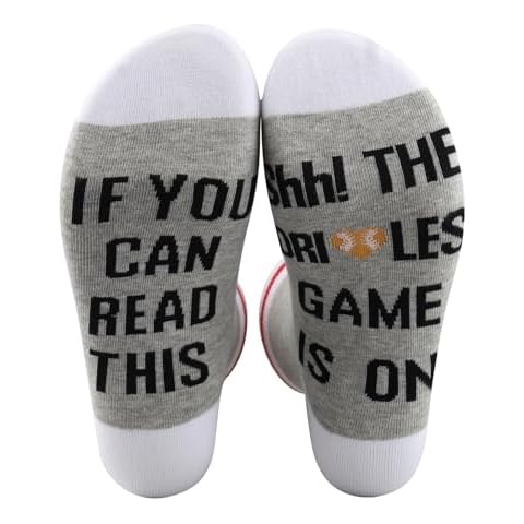 TSOTMO Orioles Funny Quote Socks Cover