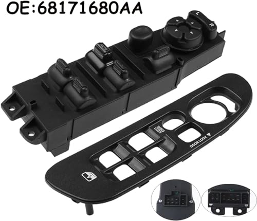 Interrupteur de commande de vitre pour votre voiture 68171680AA - 2