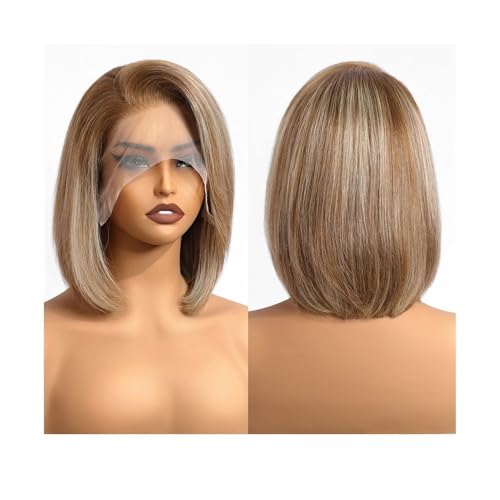 Perruque en cheveux humains pour un usage quotidien avec dentelle 13x4 lisse