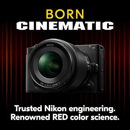 Nikon RED Z Cinema | ZR Cinema Camera | 32-Bit Float Audio RED Color Science 6K Full-Frame Camera Body with 4" DCI-P3 Monitor view 2