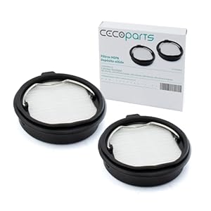 CECOPARTS Pack x2 Filtros para Rockstar 900 Ultimate, 1500 Ultimate Ergowet, 2000 Ultimate, 2500 Ultimate, 3000 Advance Ergowet. Filtro de Alta Eficiencia para aspirador de Escoba.