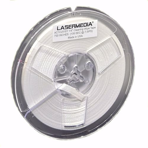 Open Reel Audio Cleaning Tape for 1/4" Tape Decks 100 Second Play Time at 7.5 IPS NEW ITEM!