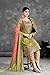 RC FASHIONS Women's Premium Chinon Mirror Work Dhoti-Style Suit Set with Digital Print Dupatta Multiple Colors | Free Size (Olive Green, XL)