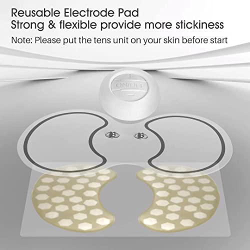 OSITO-Wireless-TENS-Unit-Muscle-Stimulator-EMS-Rechargeable-Smart-Pain-Relief-Device-Portable-Mini-Massager-Neck-Back-Stretcher-Electromagnetic-Therapy-Replacement-Pads-Available