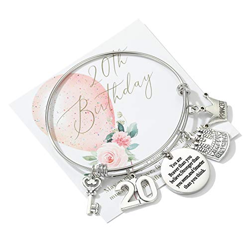 Image of Silver /14k Gold Plated Birthday Bracelet, Natural Healing Crystal Bracelet Gifts for Her Birthday for Daughter Granddaughter Friends Mom Grandma Sister