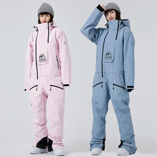 Combinaison de ski une pièce chaude imperméable respirante snowboard