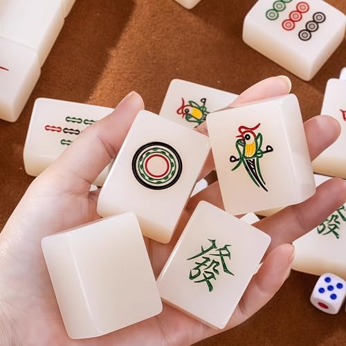 FENGSHUI-CAISHEN Juego de Mahjong con Fichas de Acrílico miniatura 3