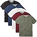 Charles Wilson 5er Packung Einfarbige T-Shirts mit Rundhalsausschnitt (Large, Essentials Type 22)