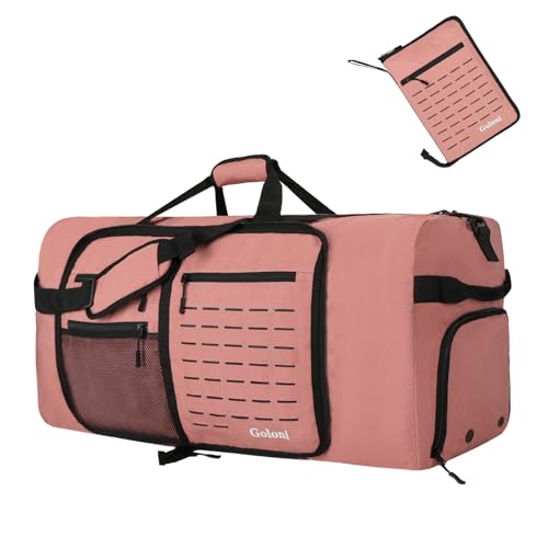 Foldable Travel Duffle Bag,Duffle Bag with Shoes Compartment and ...